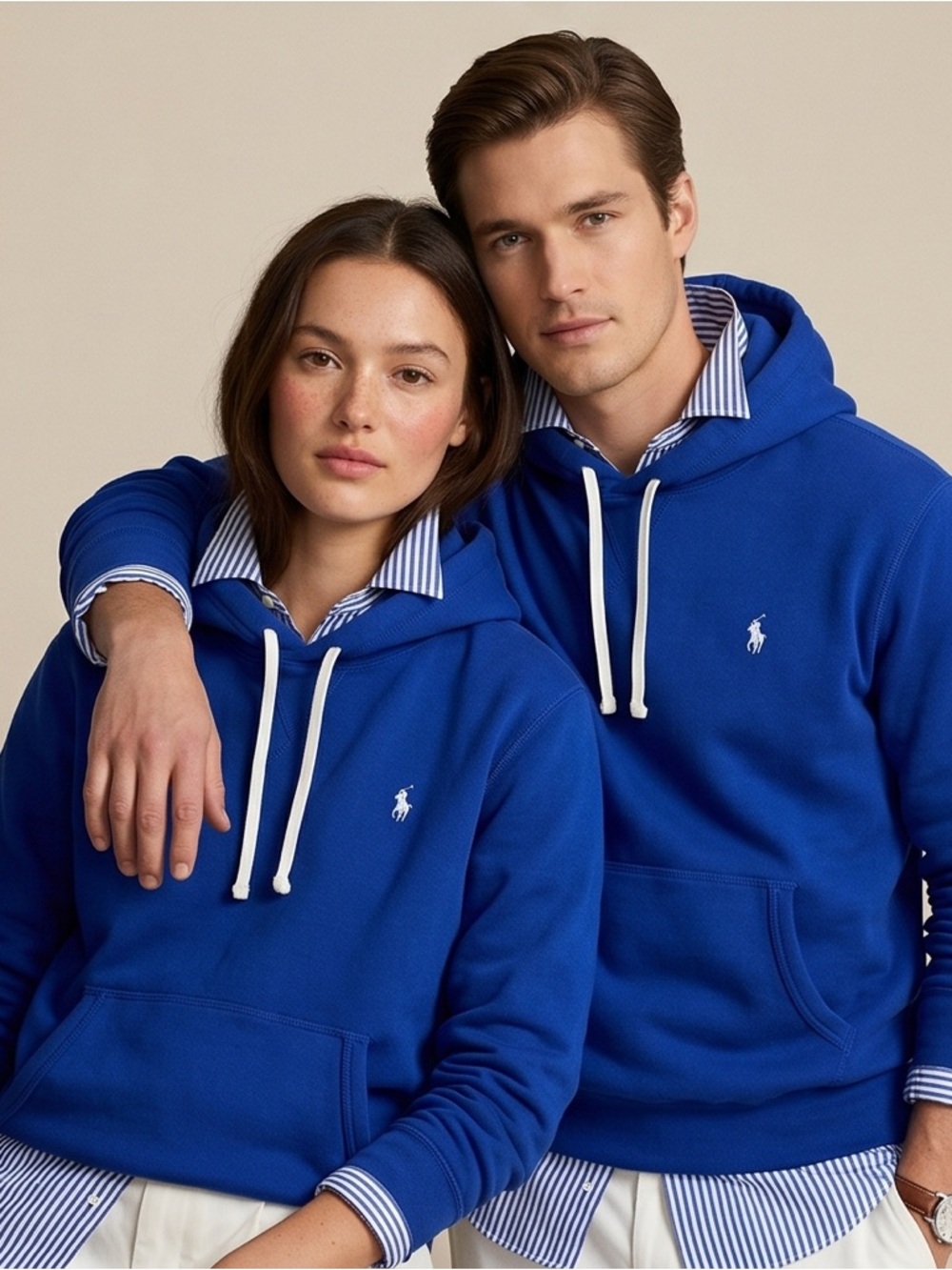 Polo by Ralph Lauren Royal Blue Signature Pony Hoodie